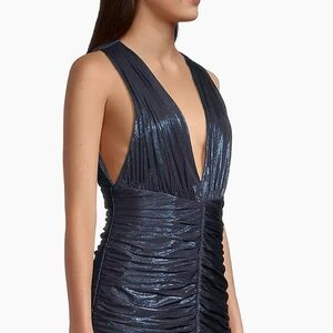 One33 social brand new navy ruched gown